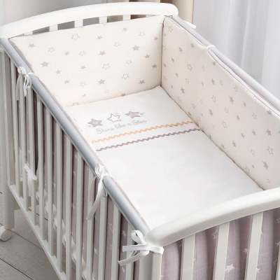 Комплект постельный Звёзды пододеяльник наволочка Perina ТС2.140-01.1 1